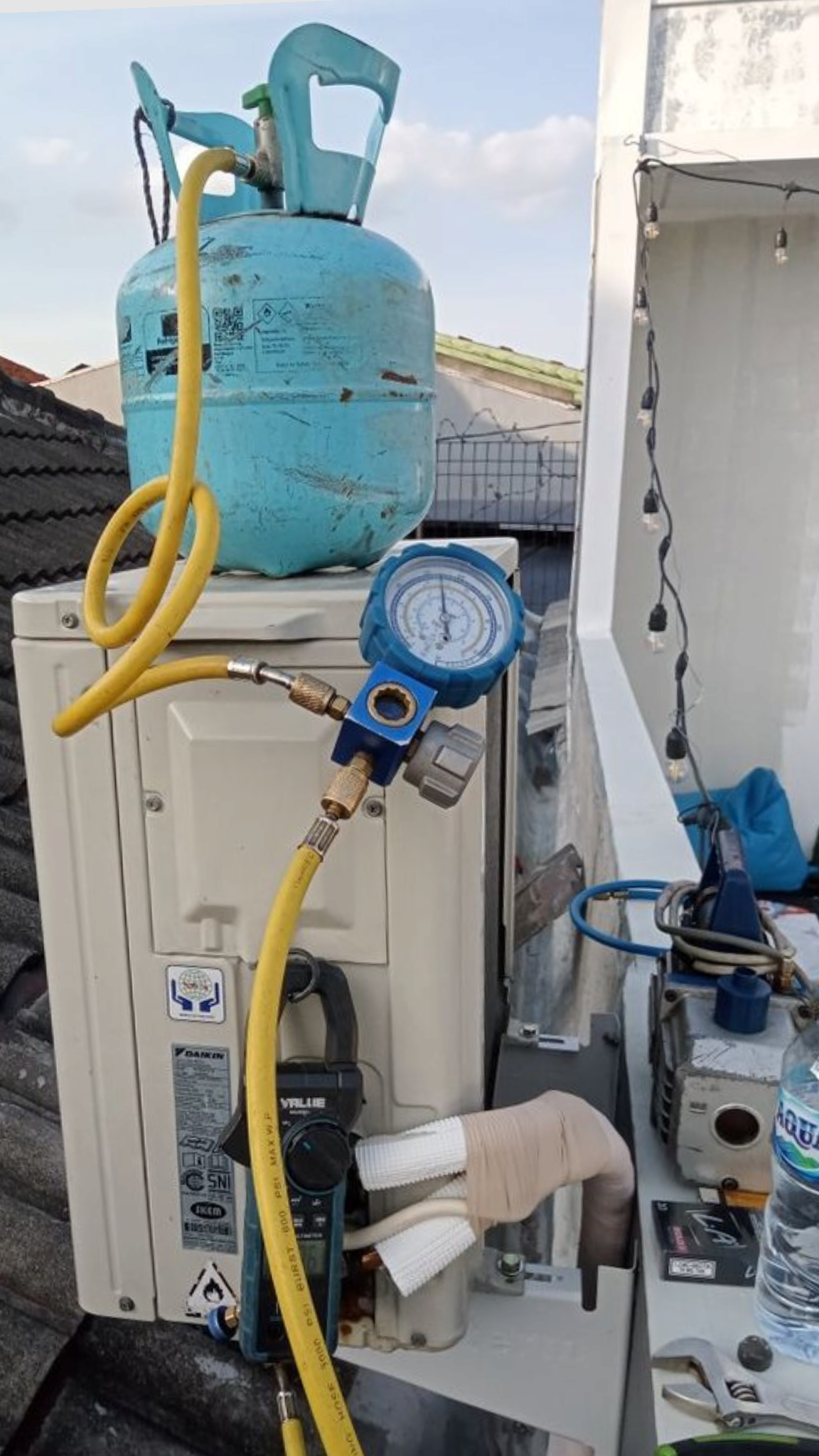 Gas refilling